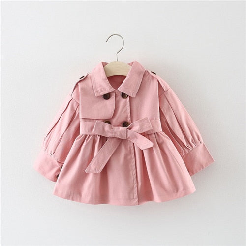 秋季女嬰衣服夾克/時尚女嬰外套夾克/長袖兒童服裝外套/適合 12 個月至 3 歲