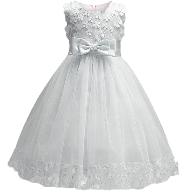 蕾絲女孩婚禮派對禮服/女孩生日/嬰兒兒童服裝晚禮服/少女佯裝