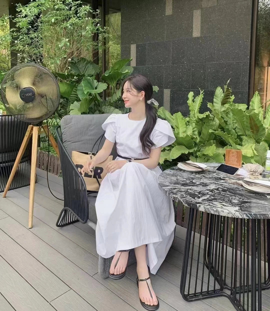 夏季女裝禮服晚裝/長版背心超長派對/復古海灘修身舞會/性感Y2K長裙針織修身