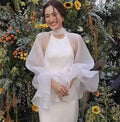 歐根紗蓬袖婚宴外套-特殊場合必備 - WeddLin 輕婚紗歐根紗蓬袖婚宴外套-特殊場合必備歐根紗蓬袖婚宴外套-特殊場合必備