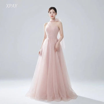 韓系粉霧削肩輕婚紗｜客製婚紗、自助婚紗外拍與小型婚禮推薦 - WeddLin 輕婚紗