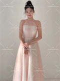 經典蕾絲削肩薄紗輕婚紗｜依照身形訂製 - WeddLin 輕婚紗