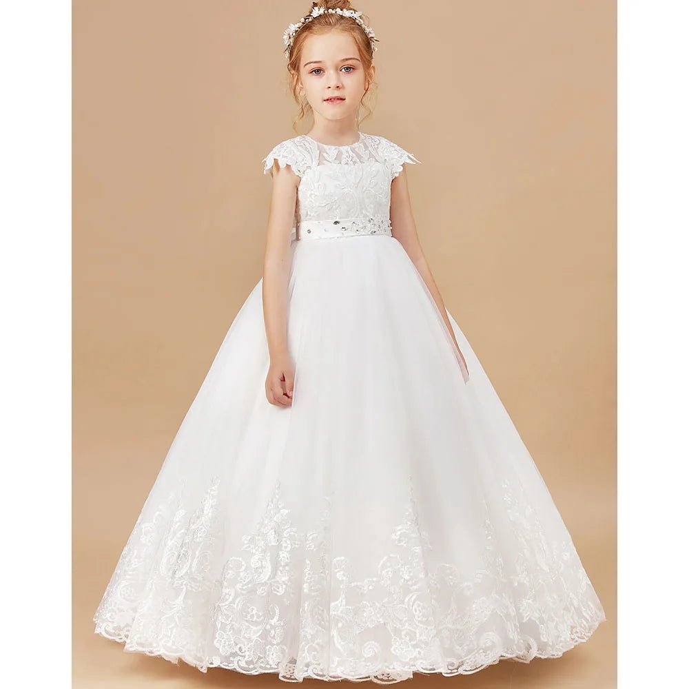 公主花童禮服 婚禮舞會晚宴宴會蓬蓬裙 - WeddLin 輕婚紗