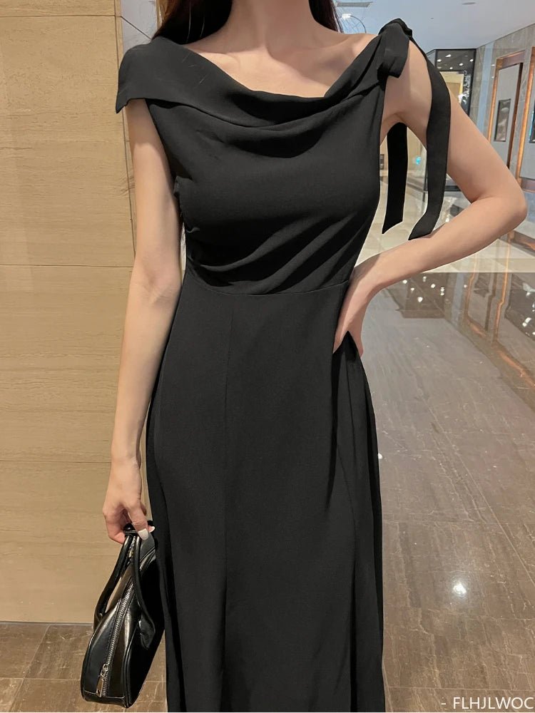 韓系復古 V 領 A - Line 洋裝｜迎賓、登記儀式與約會穿搭 - WeddLin 輕婚紗