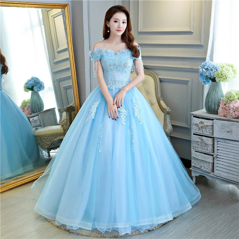 歐式立體花朵黑色晚禮服｜客製化自助婚紗與派對禮服｜WeddLin - WeddLin 輕婚紗