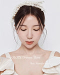露肩兩件式口袋婚紗｜WeddLin 客製婚紗 - WeddLin 輕婚紗