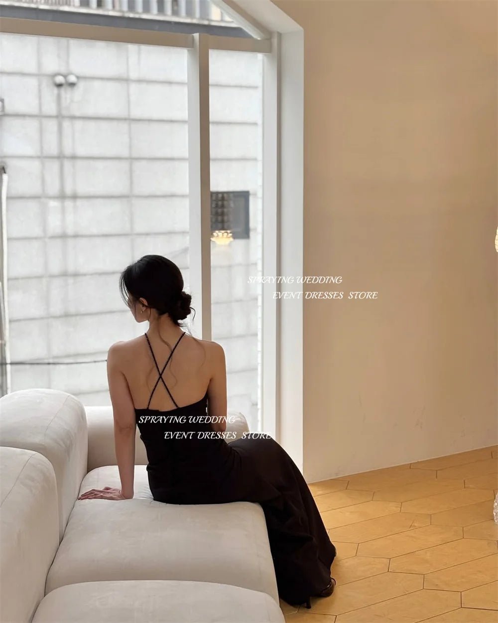 削肩魚尾輕婚紗｜自助婚紗與海外婚禮外拍首選｜WeddLin 客製婚紗 - WeddLin 輕婚紗