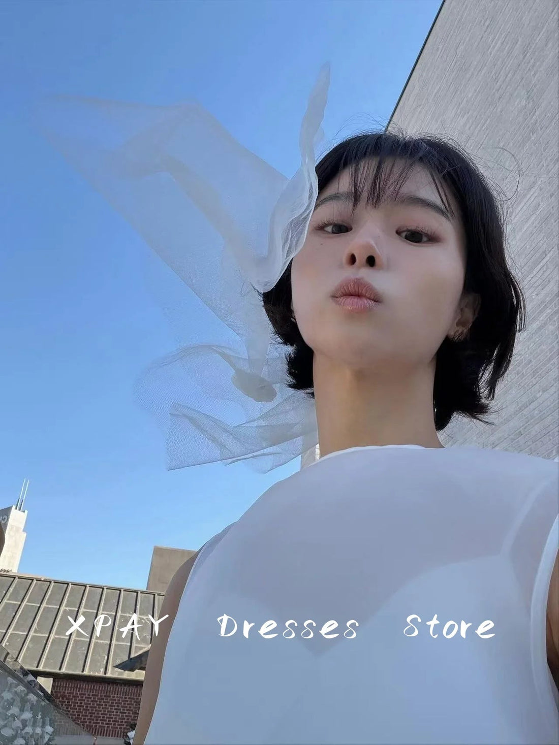 日系復古蕾絲兩截式輕婚紗｜婚紗攝影與登記日首選 可客製尺寸 weddlin - WeddLin 輕婚紗