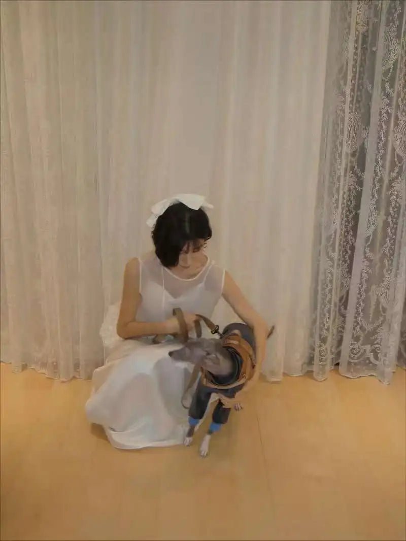 日系復古蕾絲兩截式輕婚紗｜婚紗攝影與登記日首選 可客製尺寸 weddlin - WeddLin 輕婚紗
