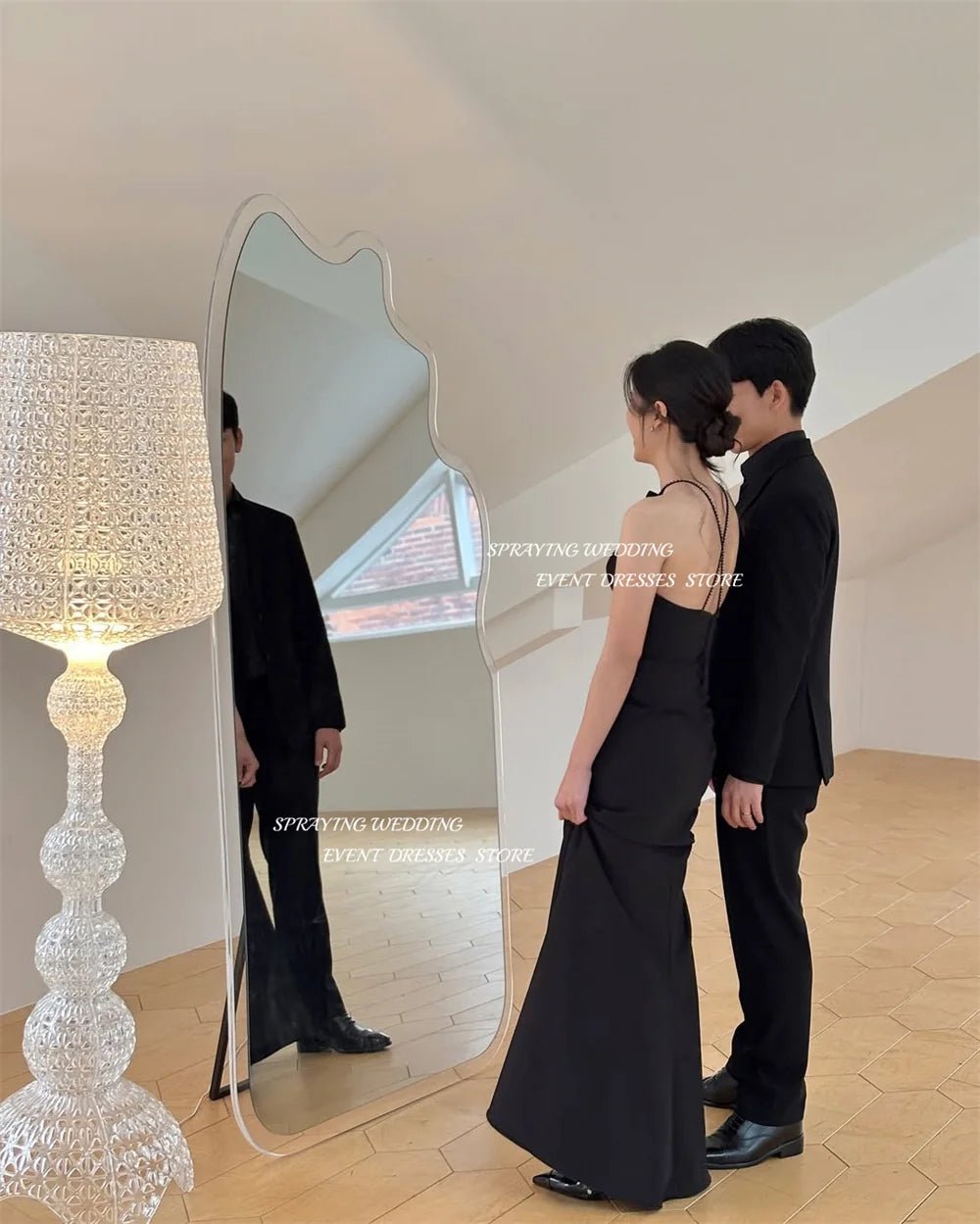 削肩魚尾輕婚紗｜自助婚紗與海外婚禮外拍首選｜WeddLin 客製婚紗 - WeddLin 輕婚紗