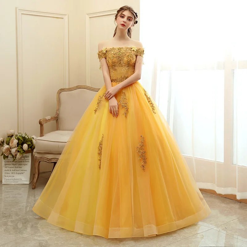 歐式立體花朵黑色晚禮服｜客製化自助婚紗與派對禮服｜WeddLin - WeddLin 輕婚紗